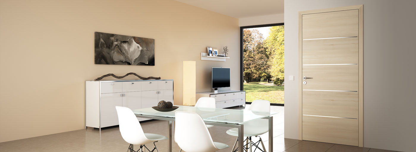 Drewniane drzwi wewnętrzne